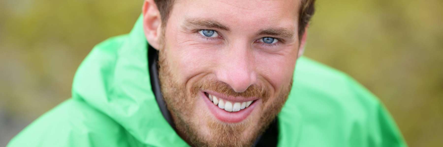 A gentleman smiling after teeth whitening in Chico, CA.