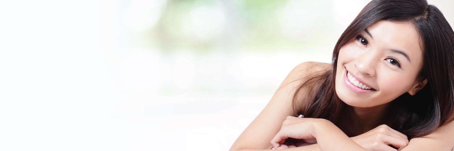 Woman smiling with dental bonding in Chico, CA